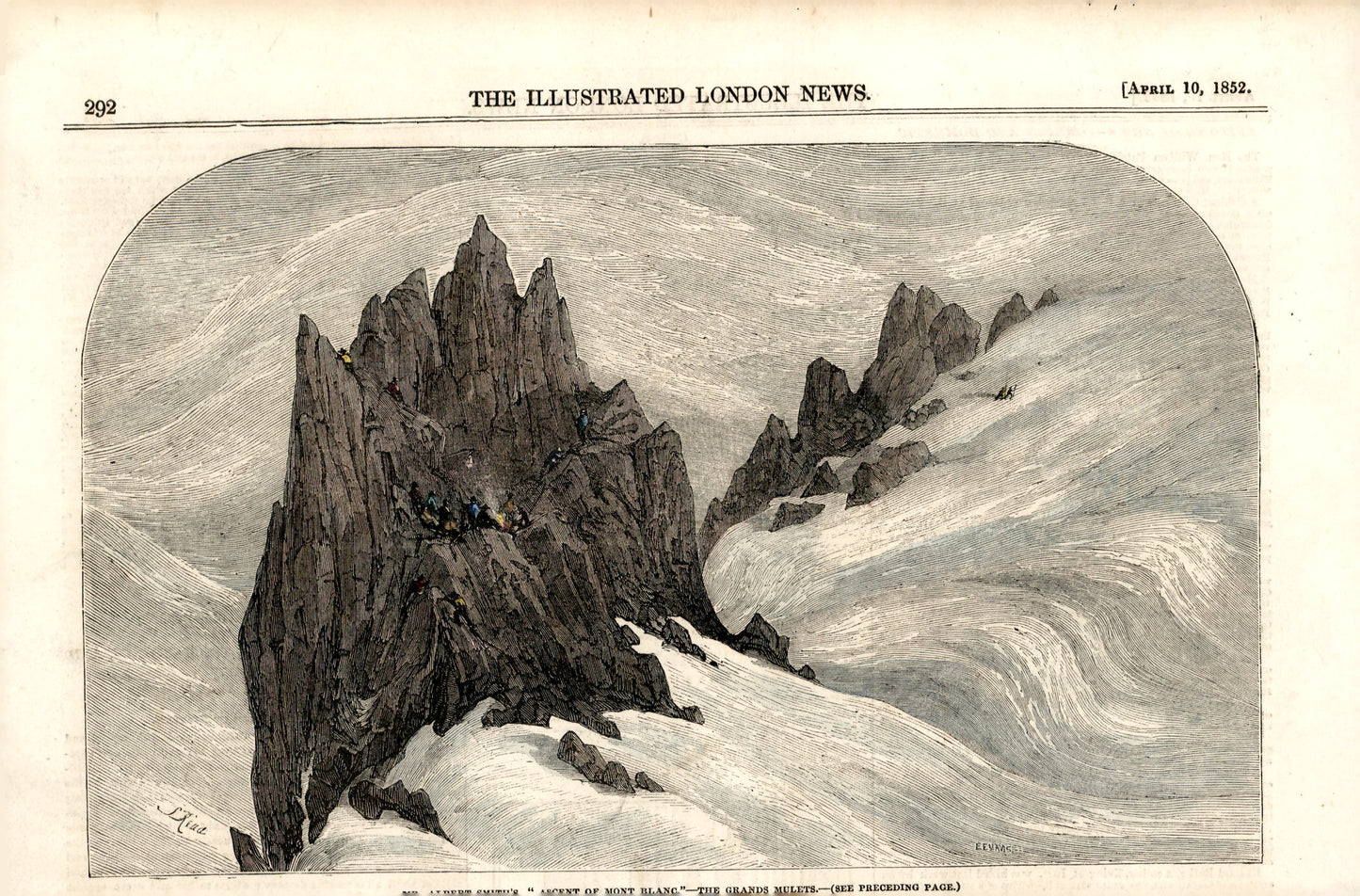 Mt. Blanc Ascent - 1852