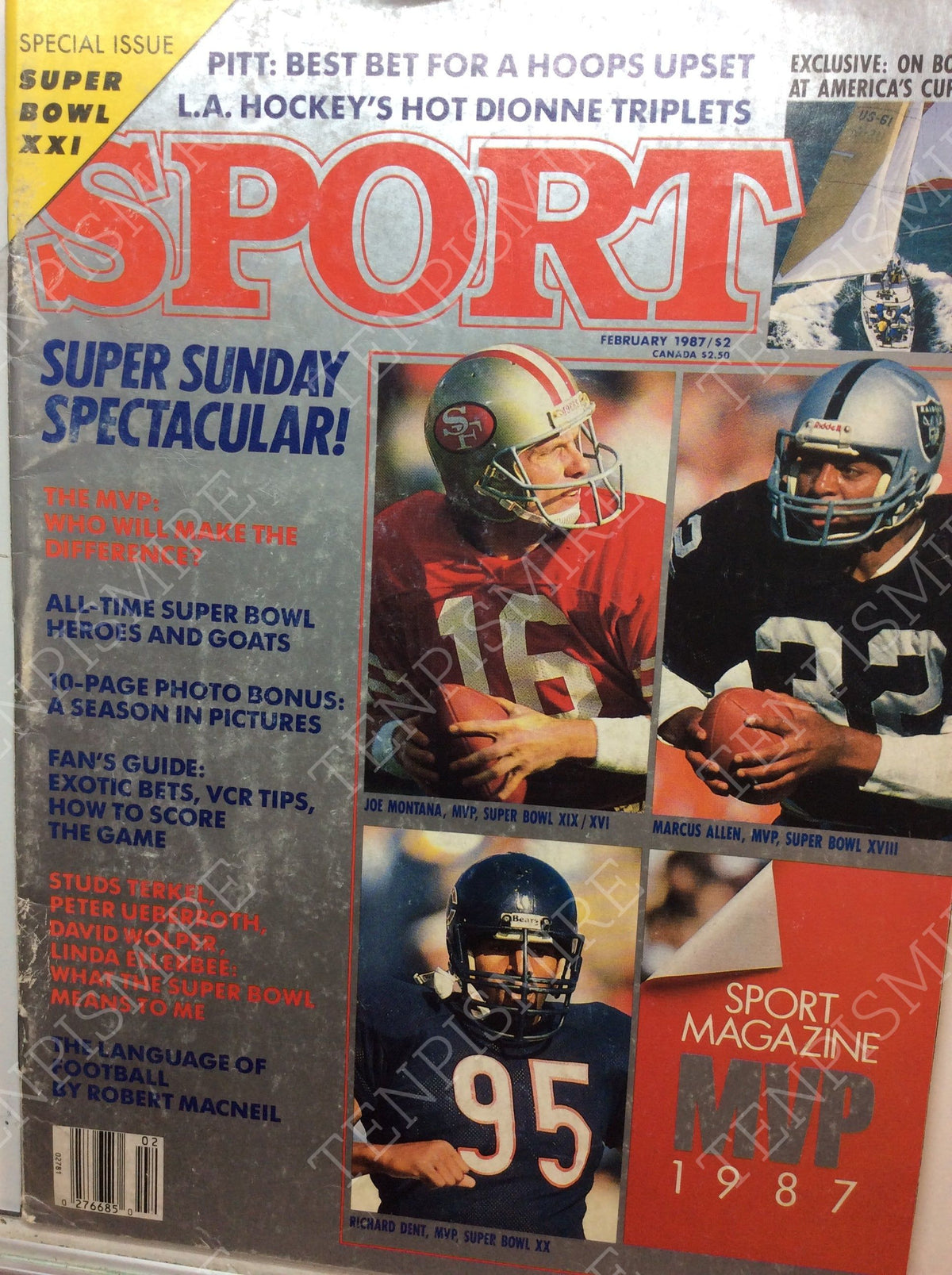 Sports Fitness 1985 - Lyle Alzado cover and Sport Magazine 1987