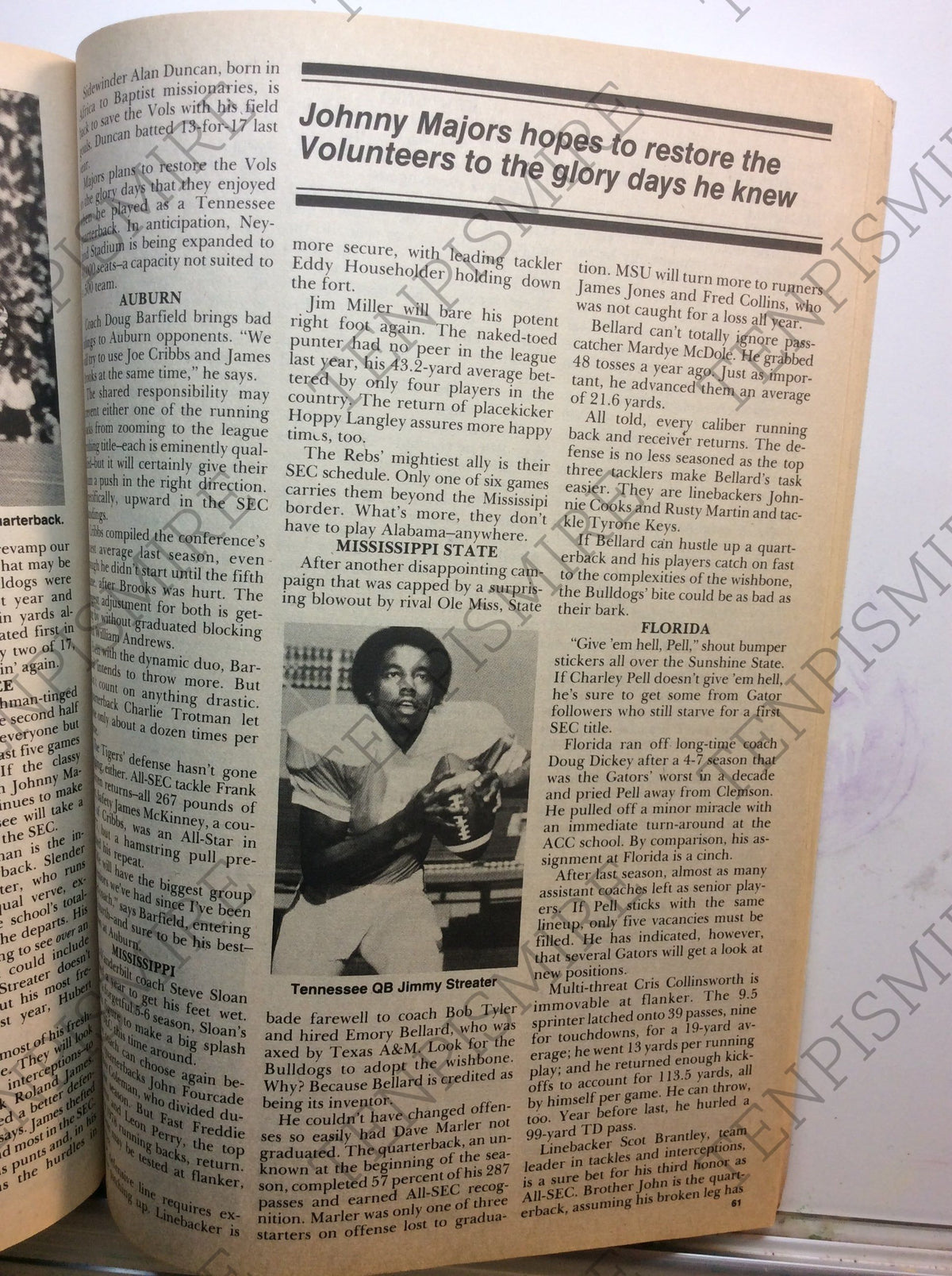 College Football Preview 1979