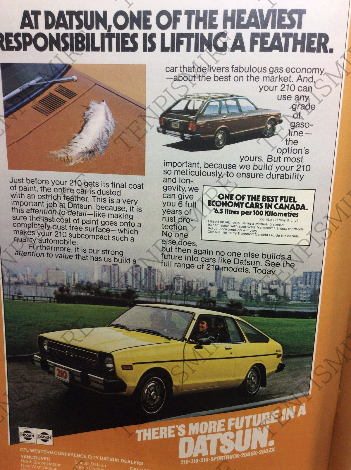CFL Illustrated Magazine 1979
