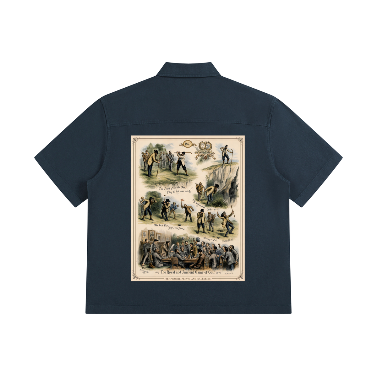 Unisex Boxy Patch Pocket Short Sleeve Shirt
