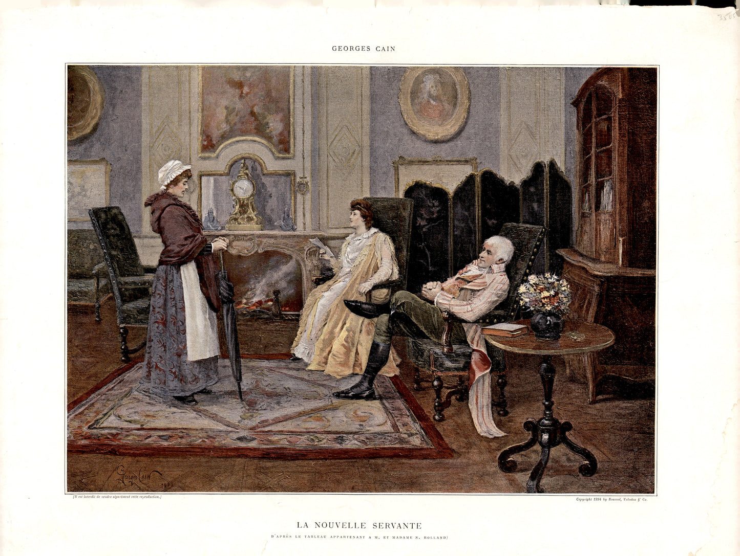 La Nouvelle Servante by Georges Cain