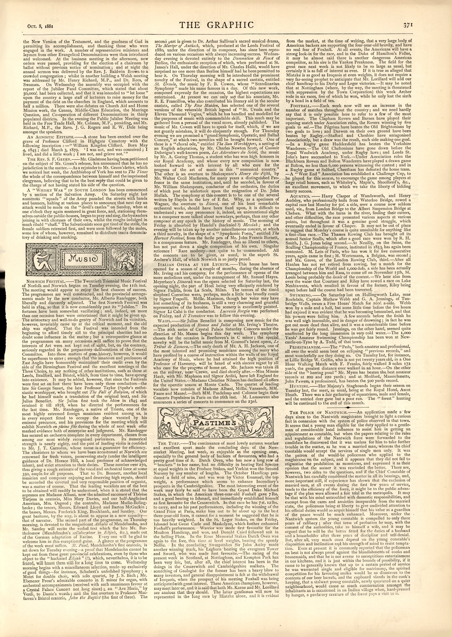 The Electrical Exhibition at Paris: Tramway, Electric Boat, Musical Automata and More — The Graphic, 1881