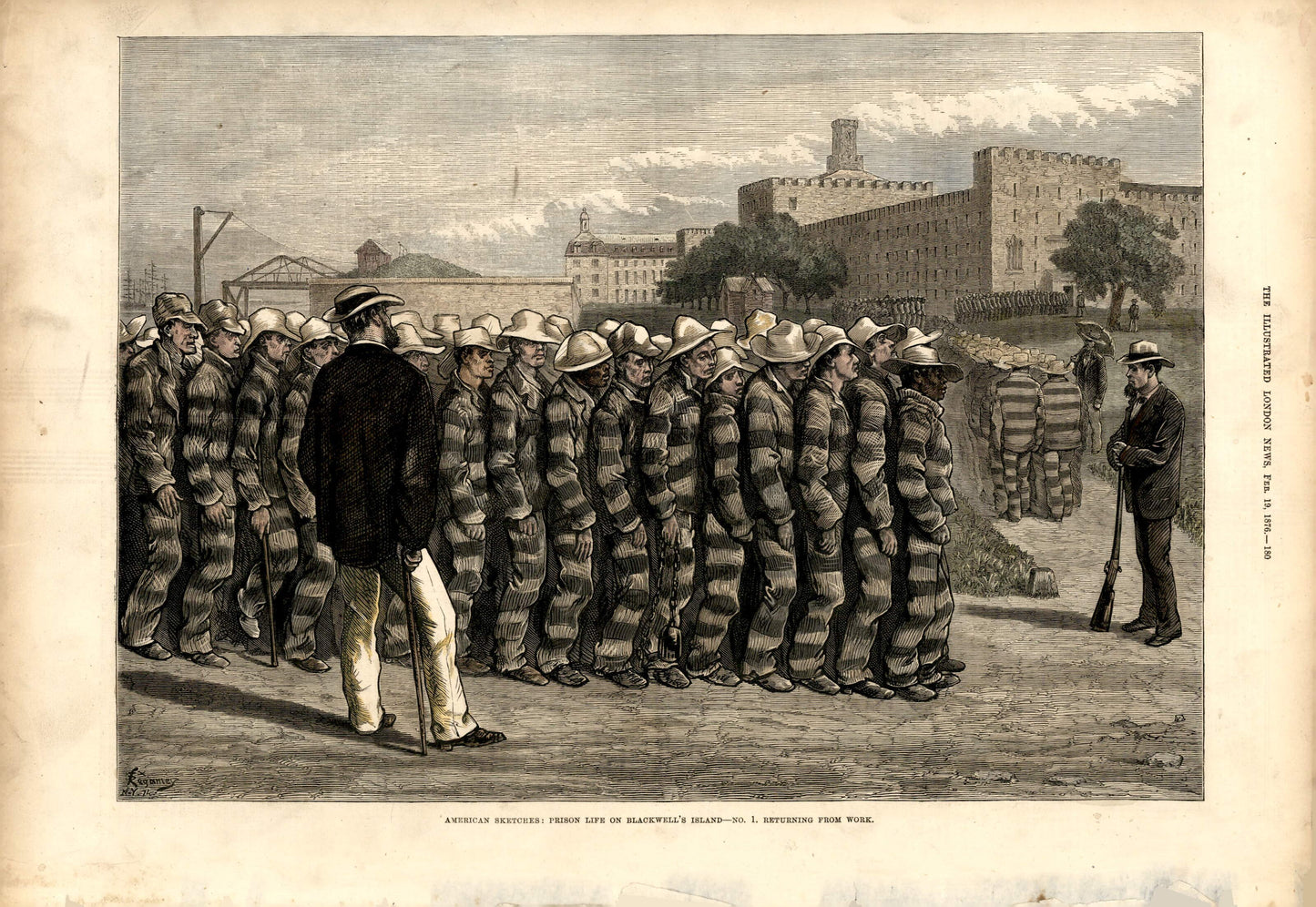 Blackwell's Island Prison in New York City