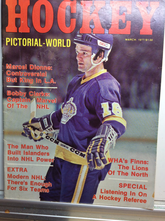 Hockey Pictorial Magazine - Marcel Dionne and CAHA Hockey Today Magazine - Bobby Smith