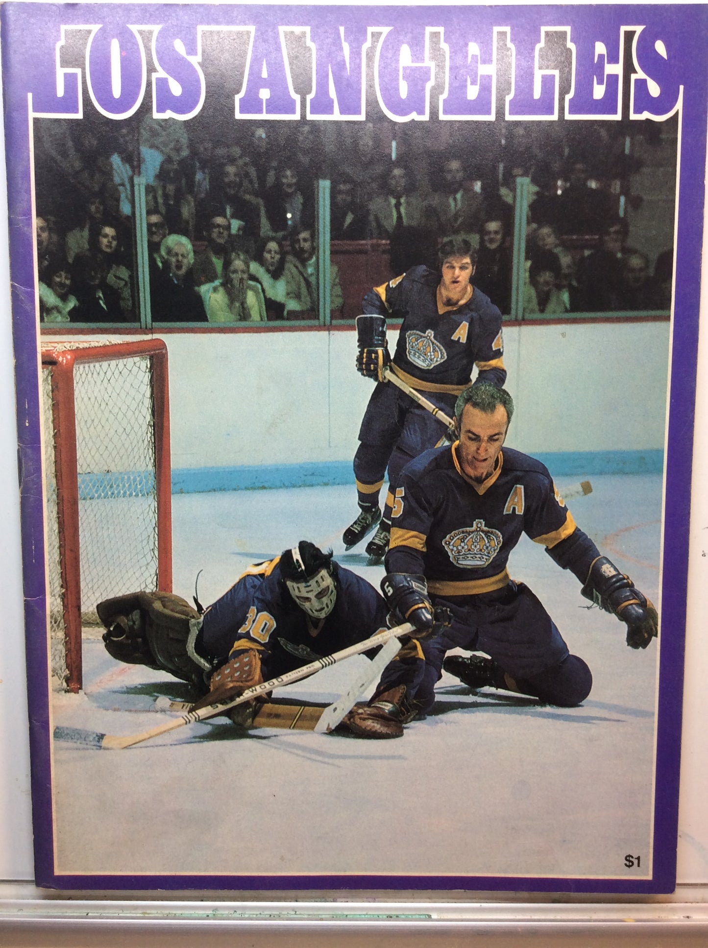 Maple Leaf Gardens Sports Magazine - Los Angeles Kings 1972