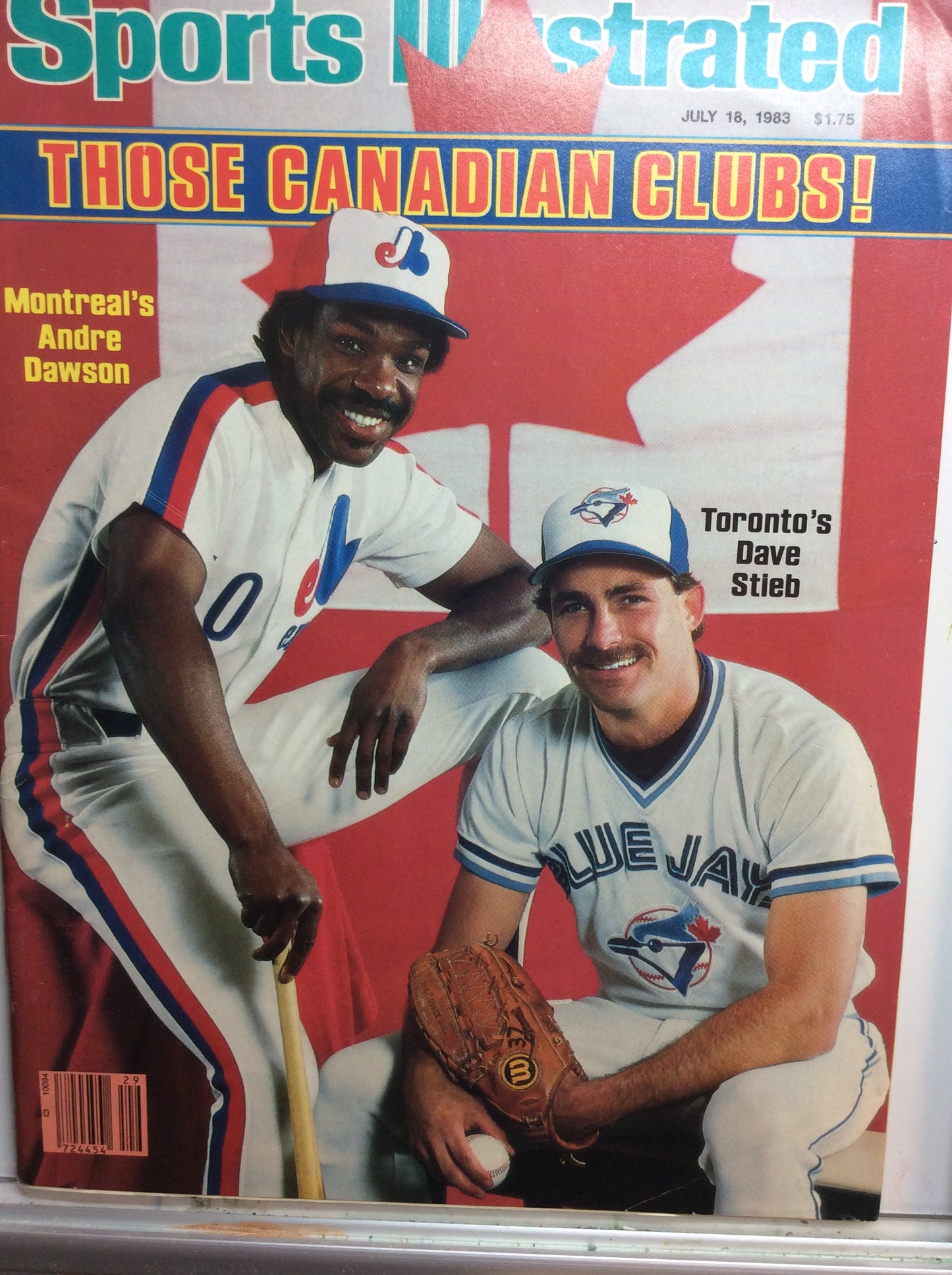 Sports Illustrated - Bossy and Dawson covers -Two Magazines - 1983 and 1984