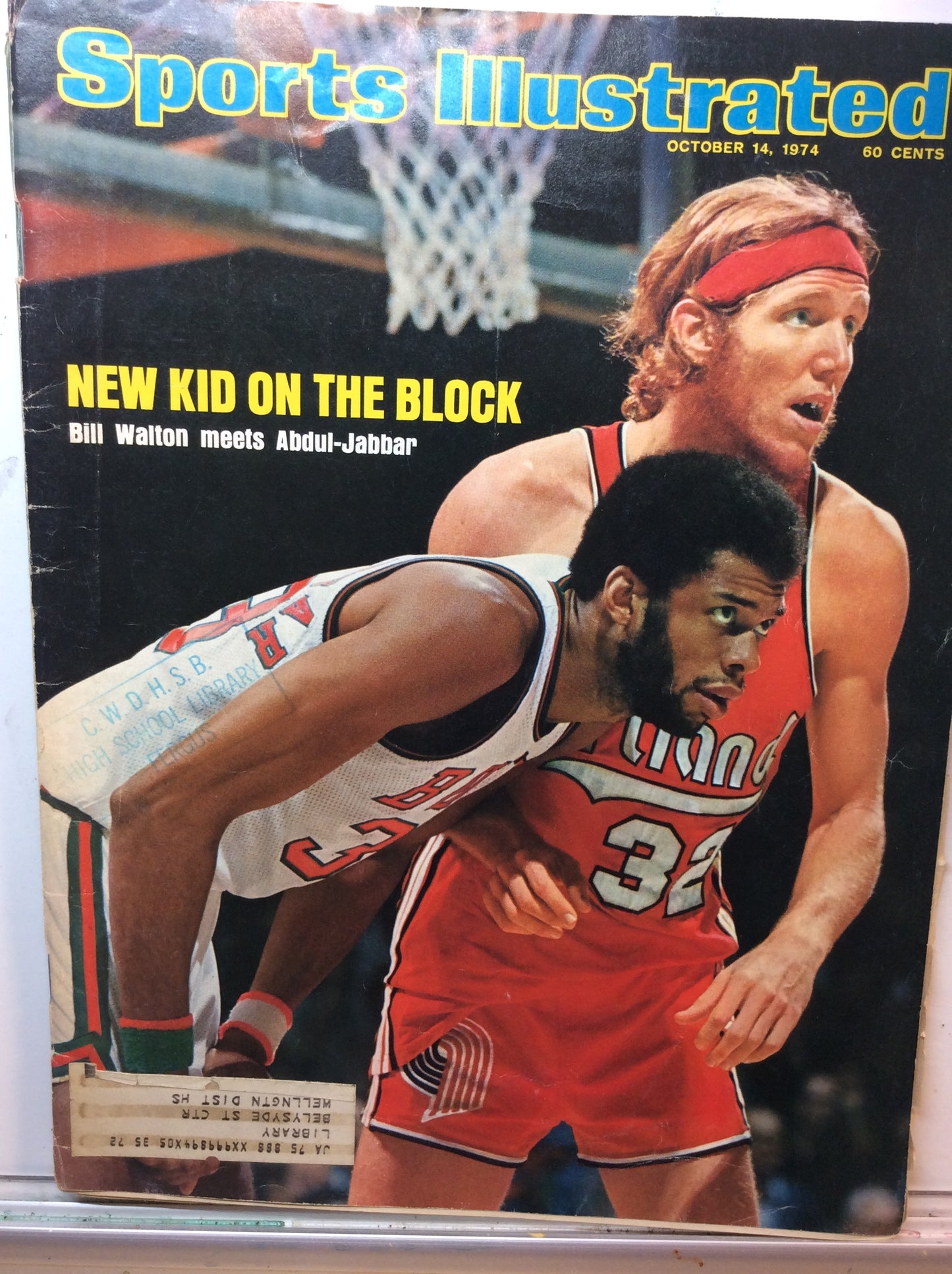 1974 Sports Illustrated - Walton/Abdul-Jabbar and Woody Green