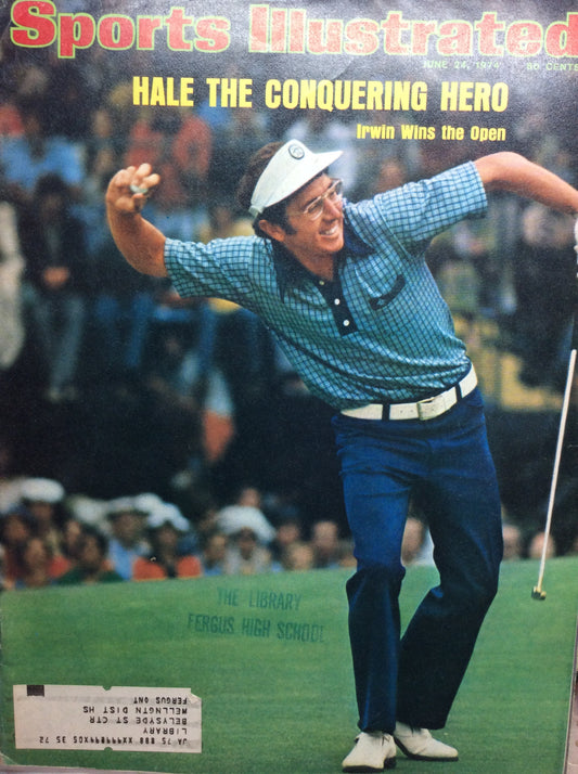 Sports Illustrateds 1974 Golf covers, Trevino, Miller, Irwin (3)