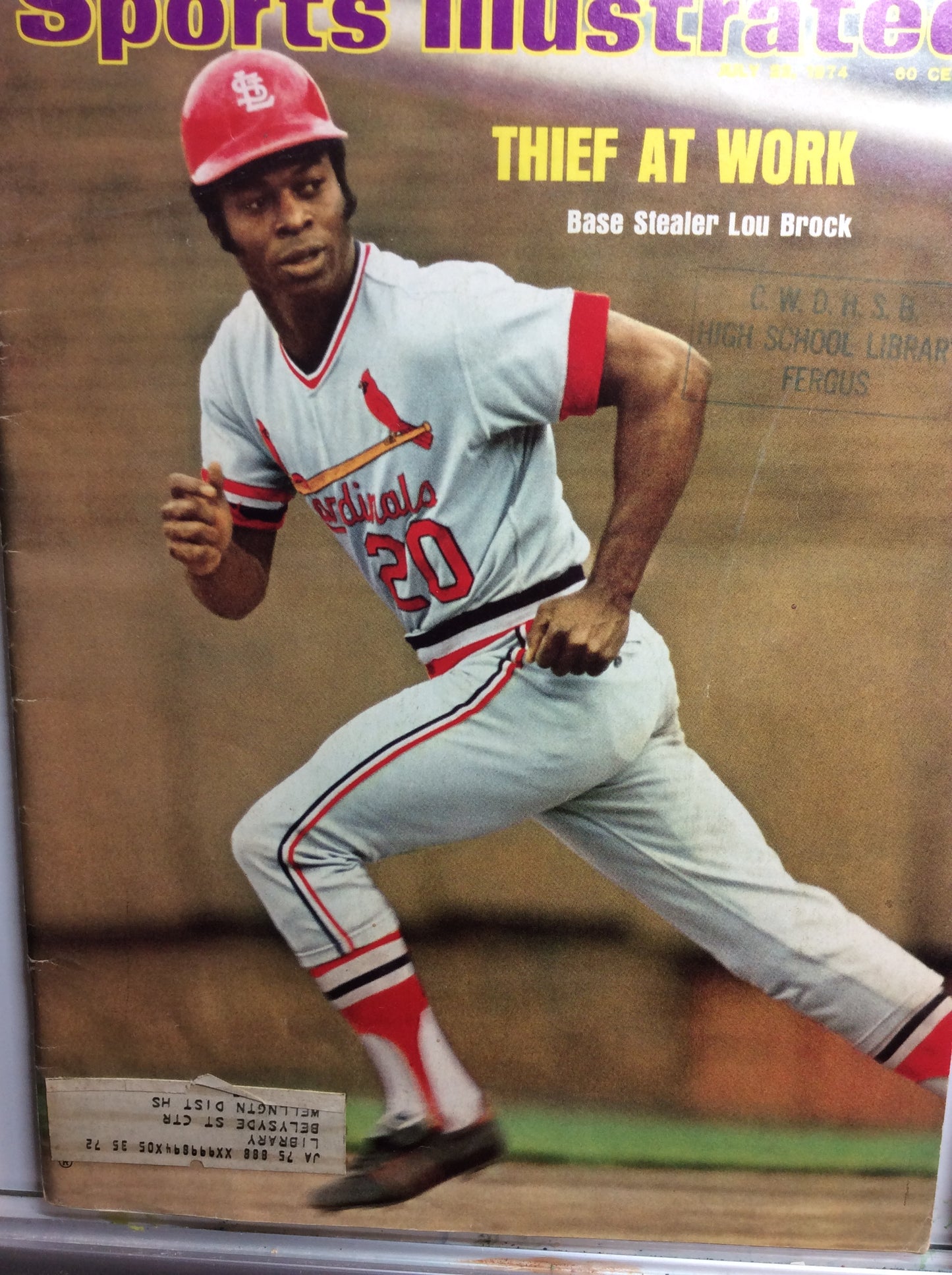 Sports Illustrated 1974 Baseball Covers - Carew, Brock (3)