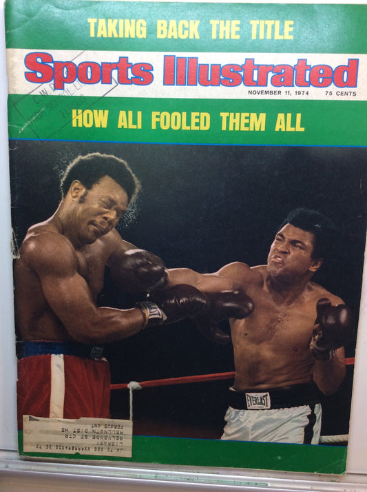 Sports Illustrated - Ali-Foreman cover -1974