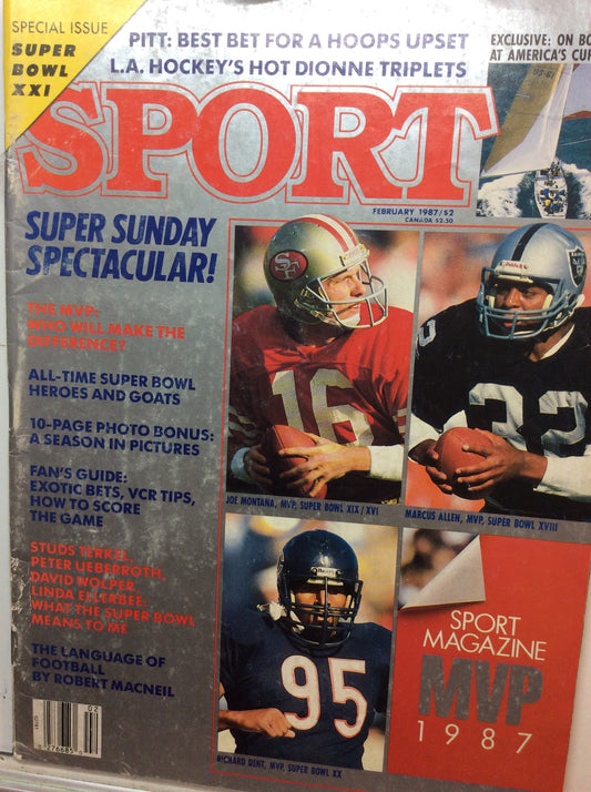 Sports Fitness 1985  - Lyle Alzado cover and Sport Magazine 1987