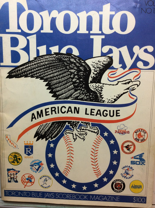 Toronto Blue Jays Program 1977