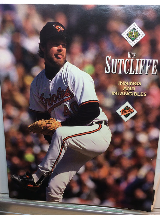 Baltimore Orioles program from 1992 vs Kansas City