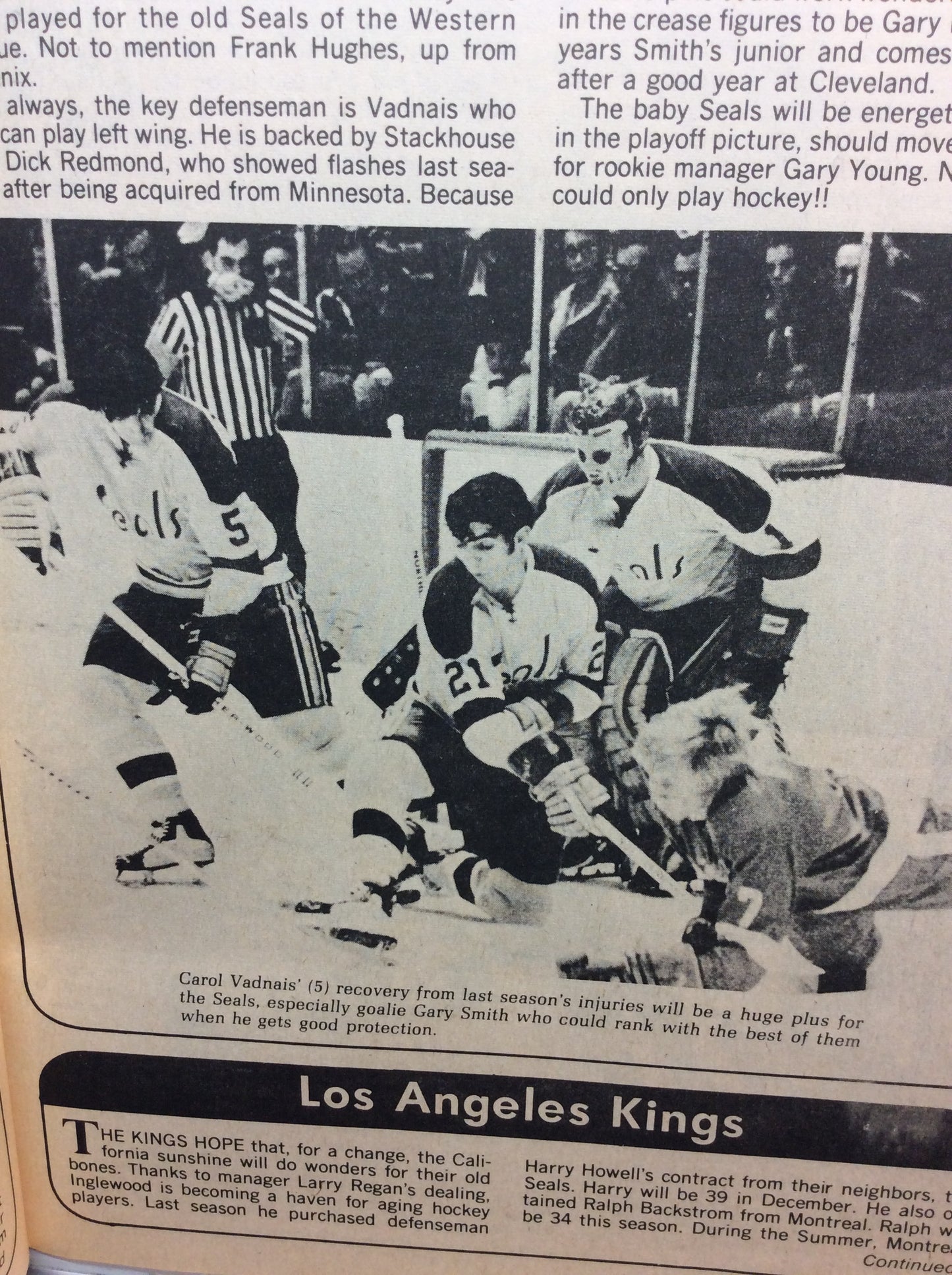 1972 Hockey Magazines