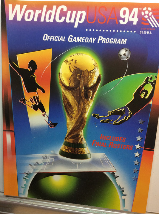 World Cup 1994 Program and ticket stubs