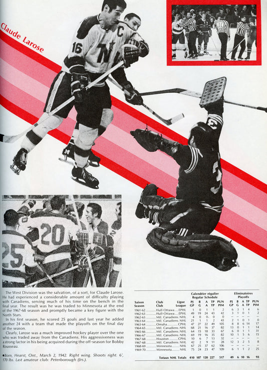 Maple Leaf Gardens Sports Magazine 1970-71 Montreal