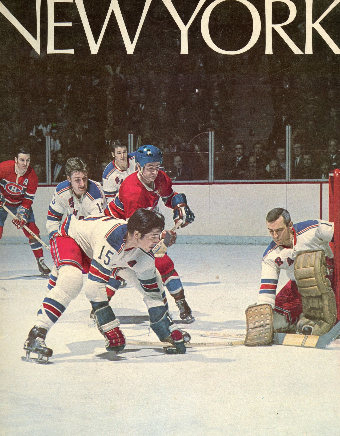 Maple Leaf Gardens Sports Magazine - New York Rangers 1970-71