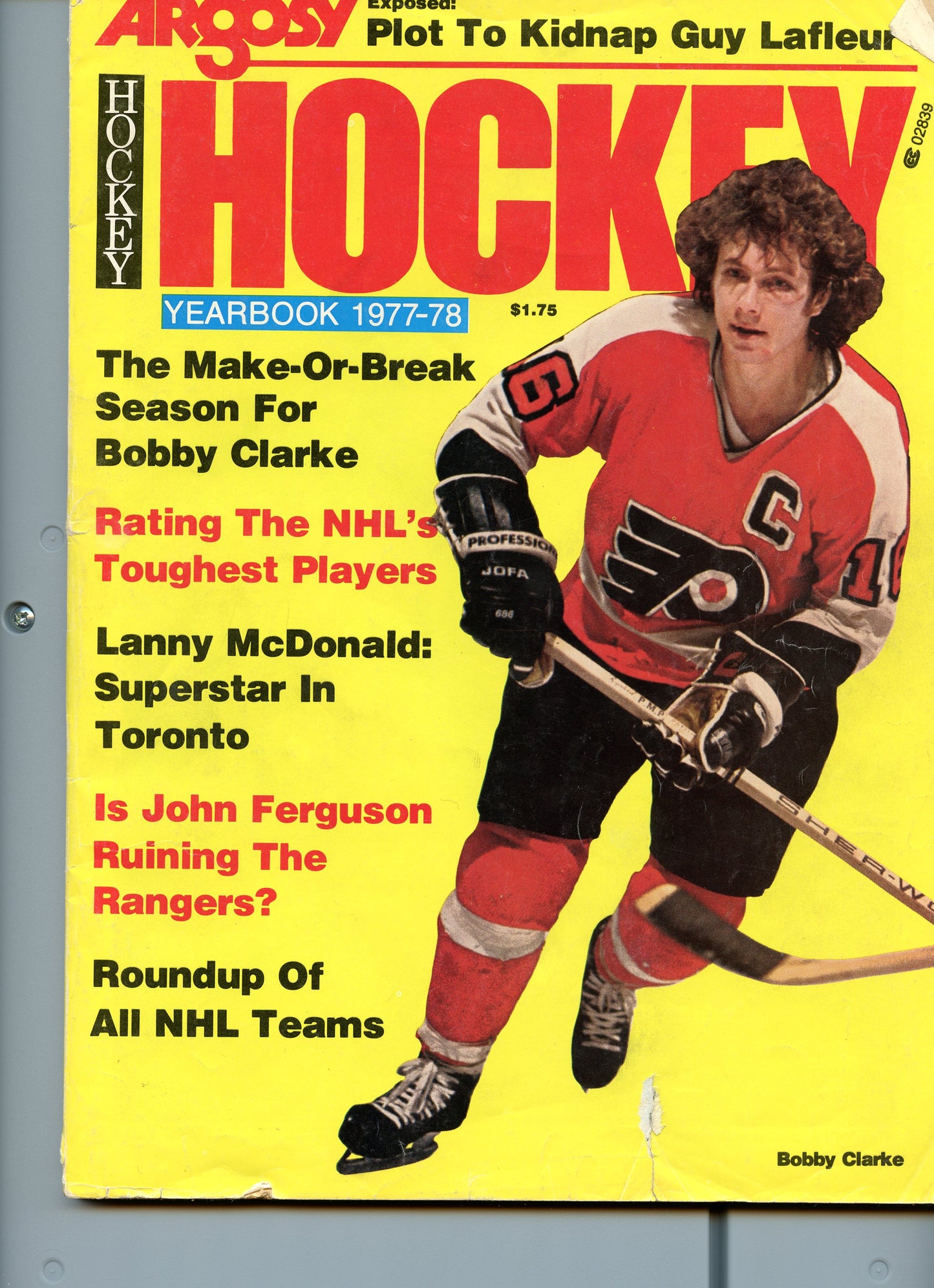 Argosy Hockey Magazine Yearbook 1977-78